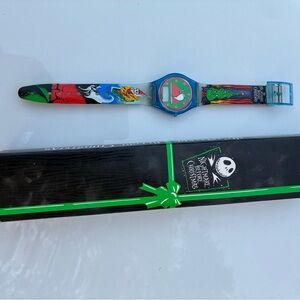 1993 Nightmare Before Christmas Burger King Watch and box